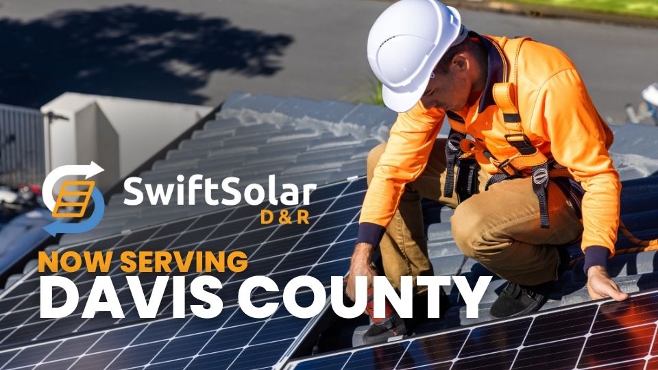 Solar Panel Removal and Reinstallation in Davis County