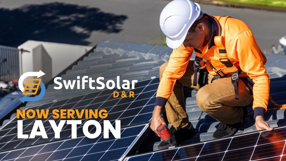 Solar Panel Removal and Reinstallation in Layton